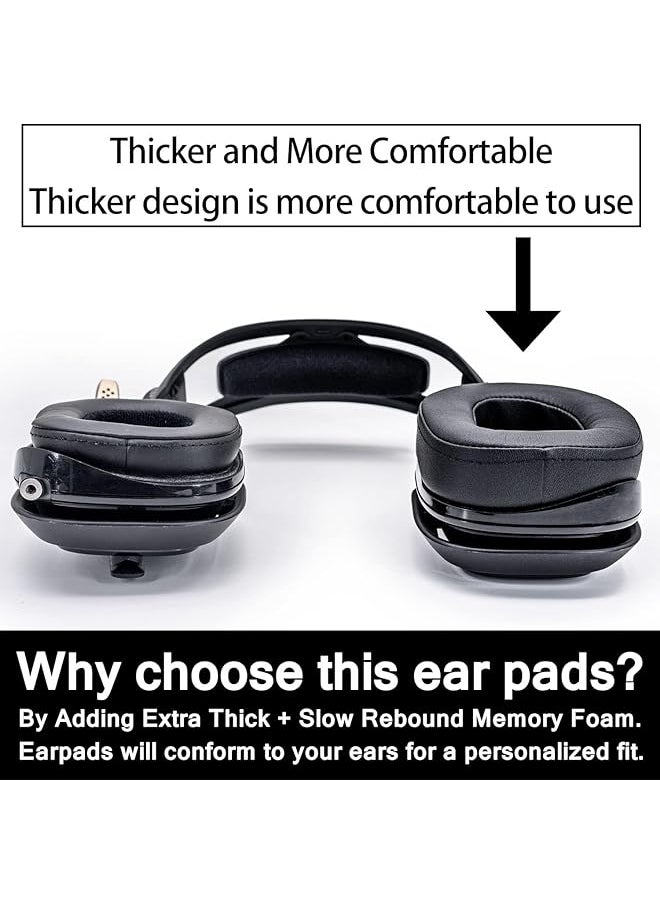 erorex - Replacement Earpads And Headband Cooling Gel Replacement Earpads For Astro A50 Gen4 Gaming Headset For Astro A50 Mod Kit Astro A50 Accessories Upgrade High Density Noise Canceling Foam Black - Image 1
