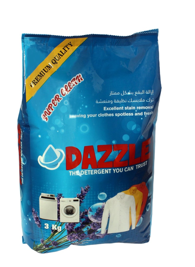 دازل مسحوق غسيل الملابس، كيس 3 كجم، جودة ممتازة