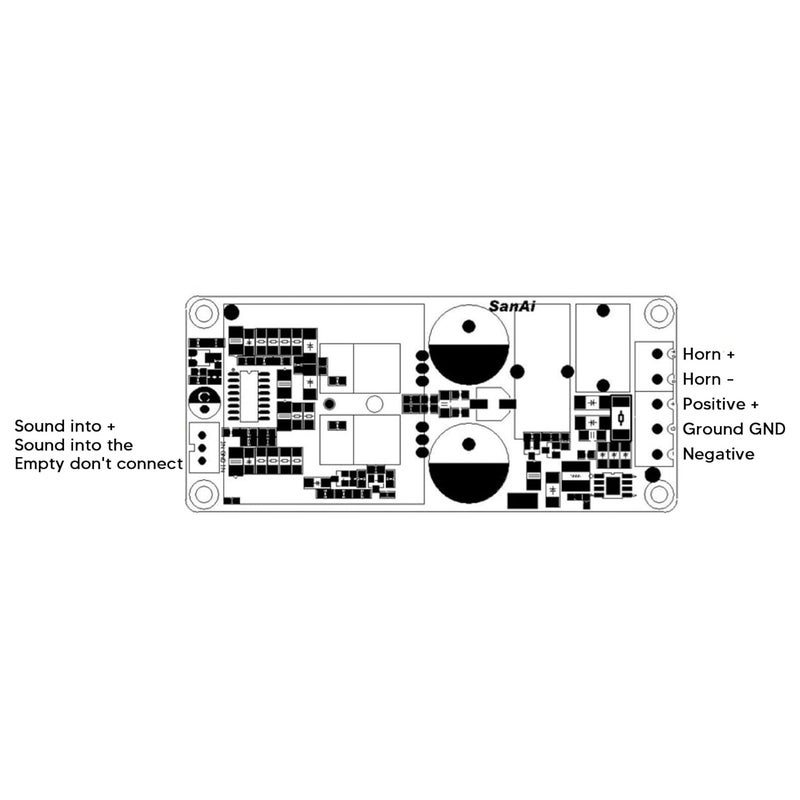 Mono Channel Amplifier Board, High Power 500W HiFi Power Amp Board with Cooling Fan, Efficient Digital Power Amplifier Board for 10 18in 4 8 Ohm Speakers, ±70V DC Dual Power Supply - Image 5