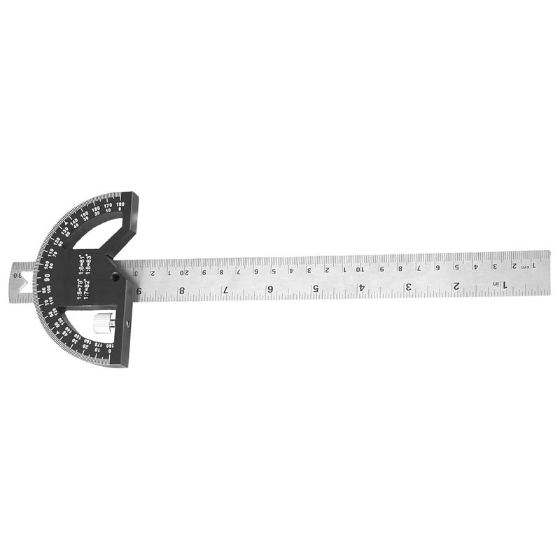 Angles Protractor Square Finder Adjustable Constructions Protractors for Carpenter with 0-180 Degrees Measuring Tool Angles Finder Protractor - Image 4