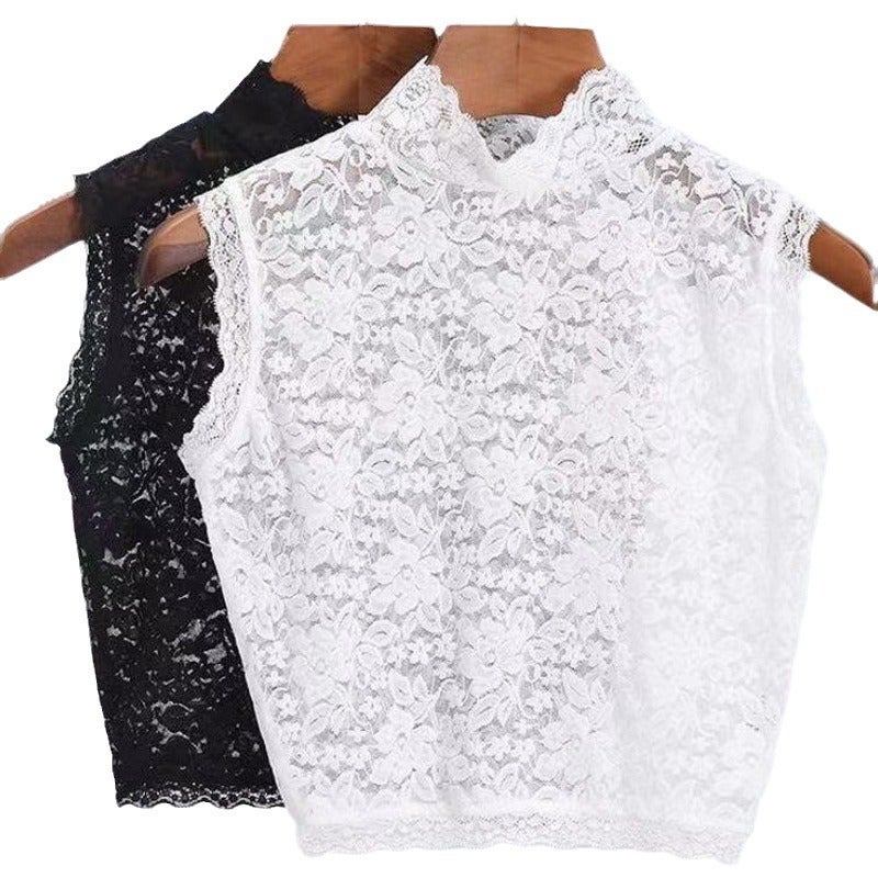 Spring Autumn Winter Comfortable All-match Women''s Fake Collar Pullover Stylish Fashionable Inner Fake Collar Matching Sweater Hoodie Artifact - Image 5