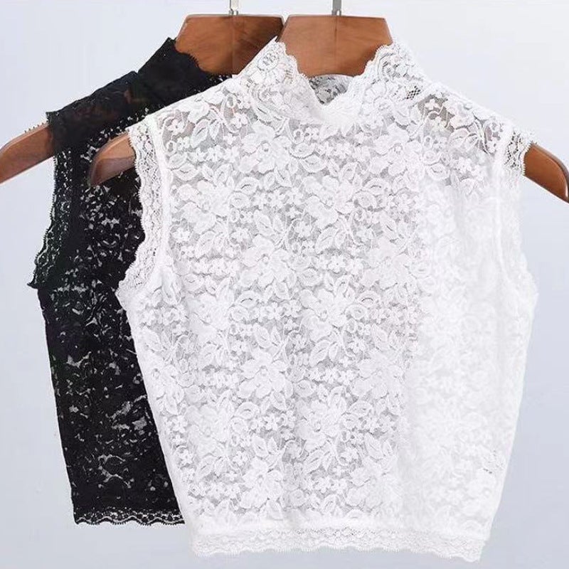 Spring Autumn Winter Comfortable All-match Women''s Fake Collar Pullover Stylish Fashionable Inner Fake Collar Matching Sweater Hoodie Artifact - Image 4