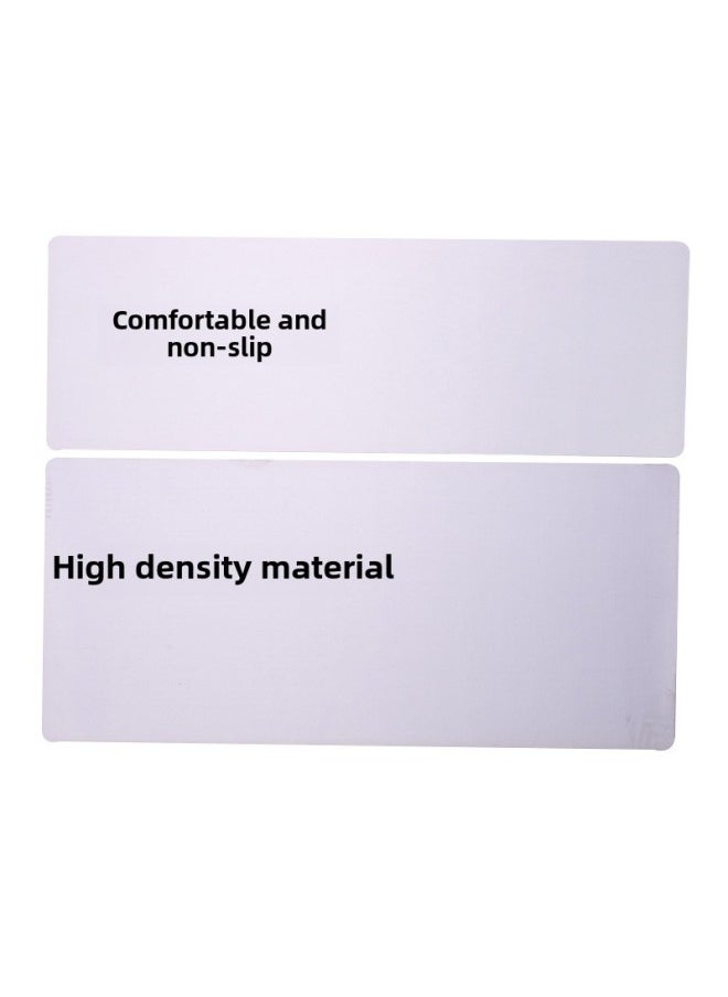 Generic - Technology Cloth Diatom Mud Computer Mouse Pad Blank Mouse Pad Thermal Transfer Various Sizes Special-shaped Size Wholesale-Color:White-Pattern:40/60/3mm - Image 1