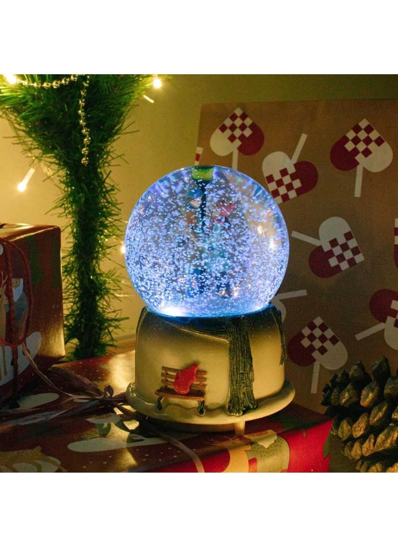 By-Lamp Romantic Gift for Lover, Lighted and Musical Snow Globe  - Image 1
