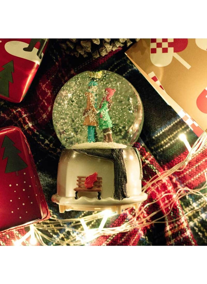By-Lamp Romantic Gift for Lover, Lighted and Musical Snow Globe  - Image 4