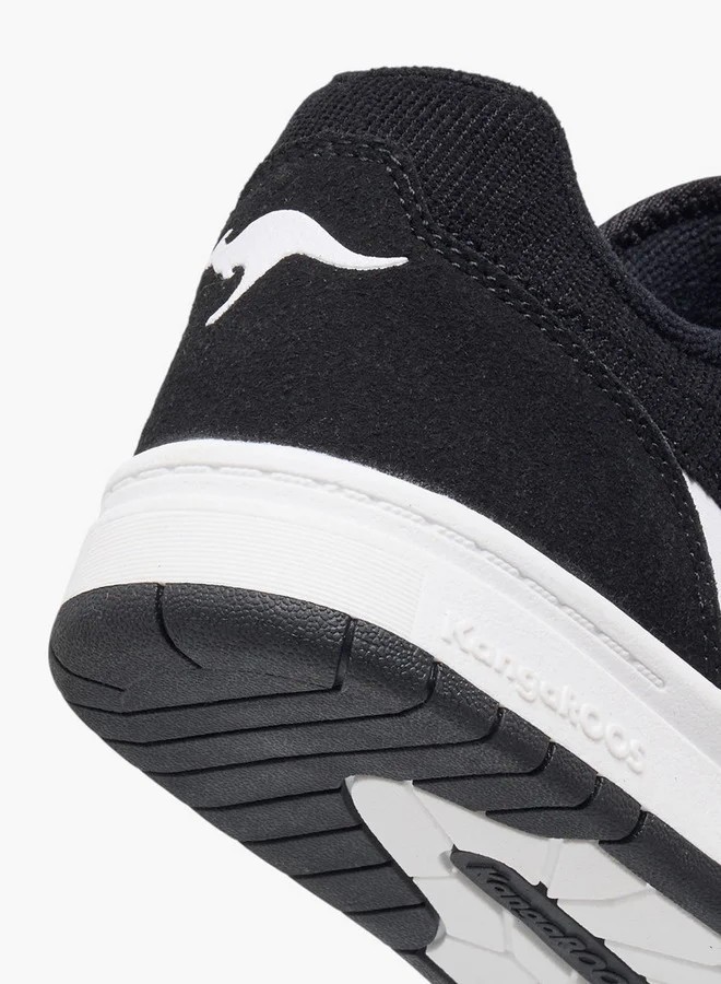 kangaROOS Boys' Colourblock Sneakers with Lace-Up Closure