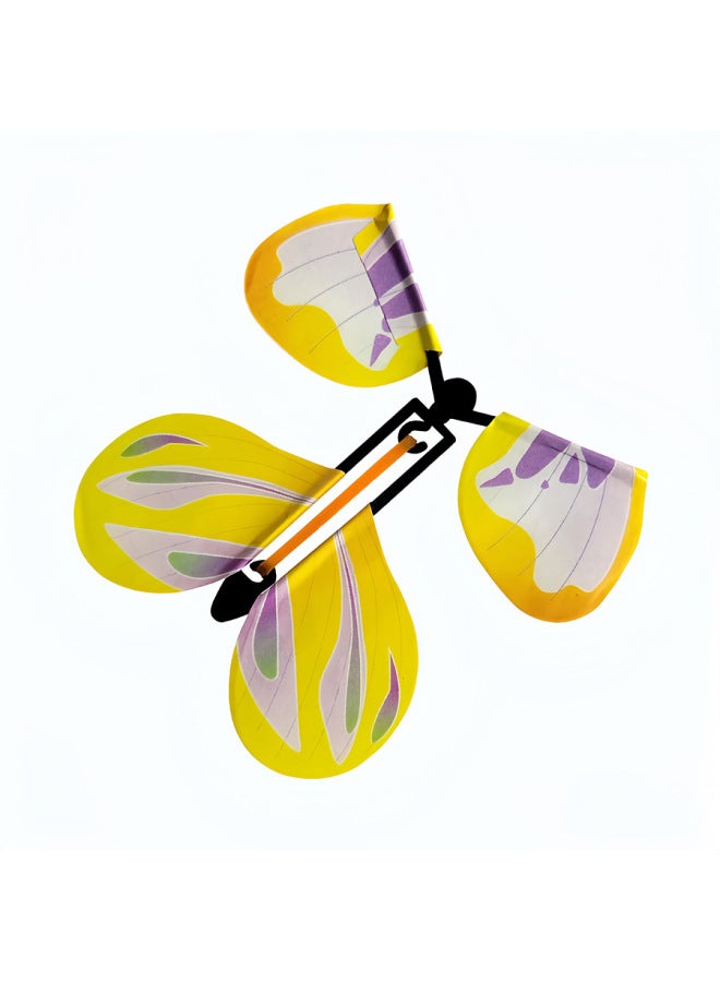 Flying Butterfly Magic Butterfly Strange Bookmark Toy Gift Net Red Trembles Magic Props In Stock-Color:White Butterfly Black Frame - Image 4