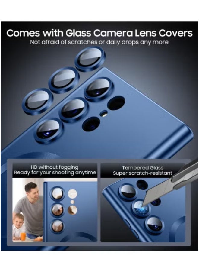 Samsung Galaxy S22 Ultra Case Cover Compatible with MagSafe Case Slim Thin Magnetic Cover for Samsung Galaxy S22 Ultra 6.8-inch - Image 2