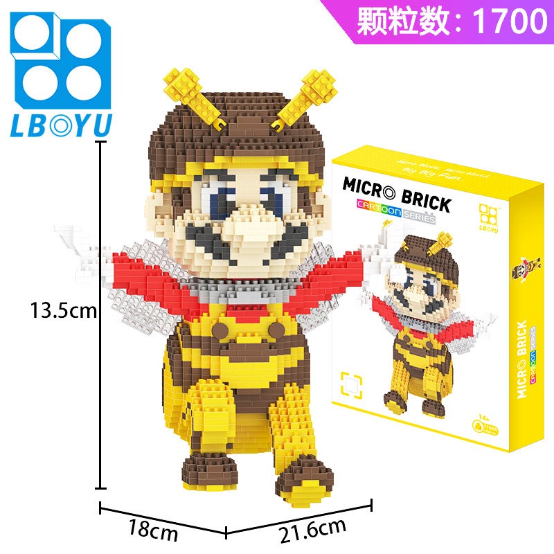 Le Baiyu Building Blocks Adult Children'S Educational Assembled Stall Toys Miniature Diamond Small Particles - Image 1