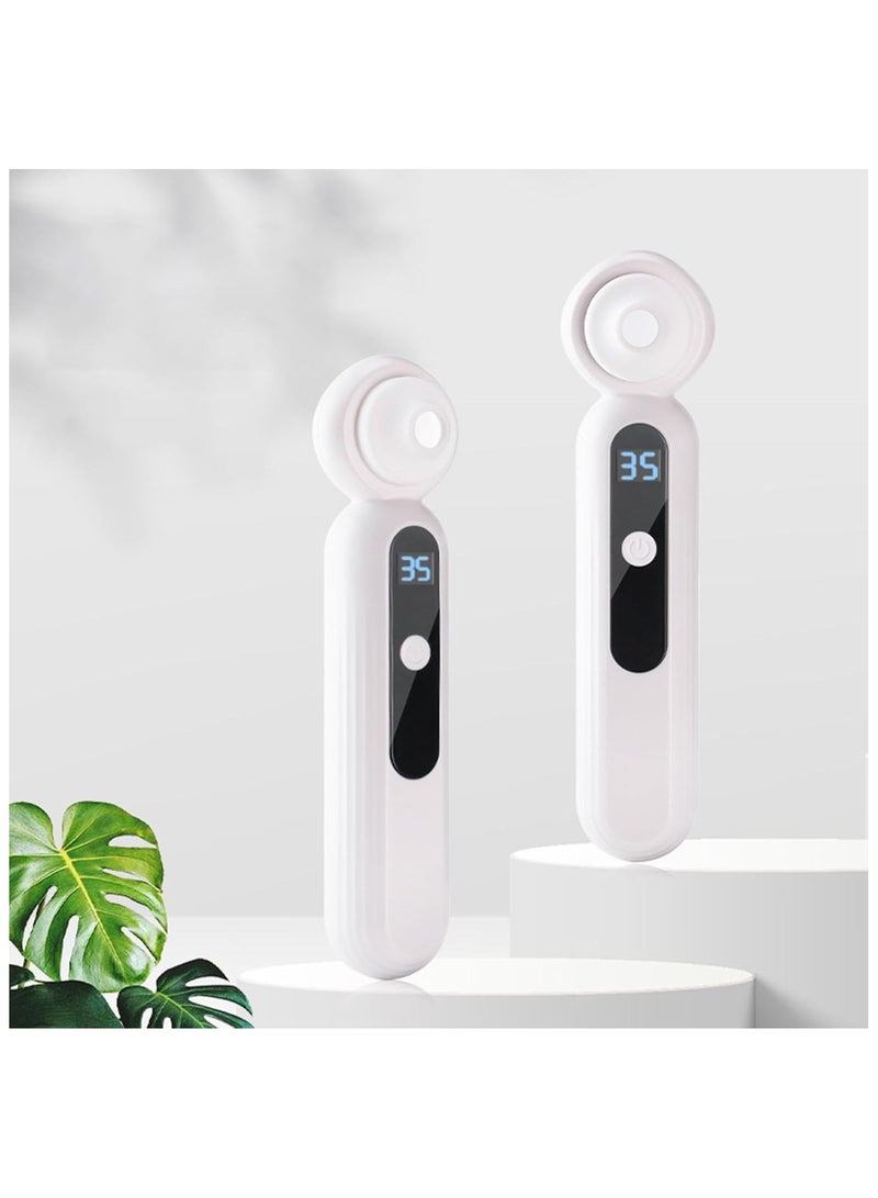 جهاز تنظيف المسام بـ5 مستويات للضبط أداة تنظيف المسام مع 3 رؤوس شفط جهاز شفط المسام لتنظيف الوجه - Image 3