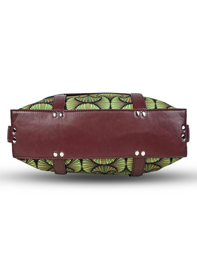 Bot Bag handbag for women without smart features (green illusion4) - Image 5