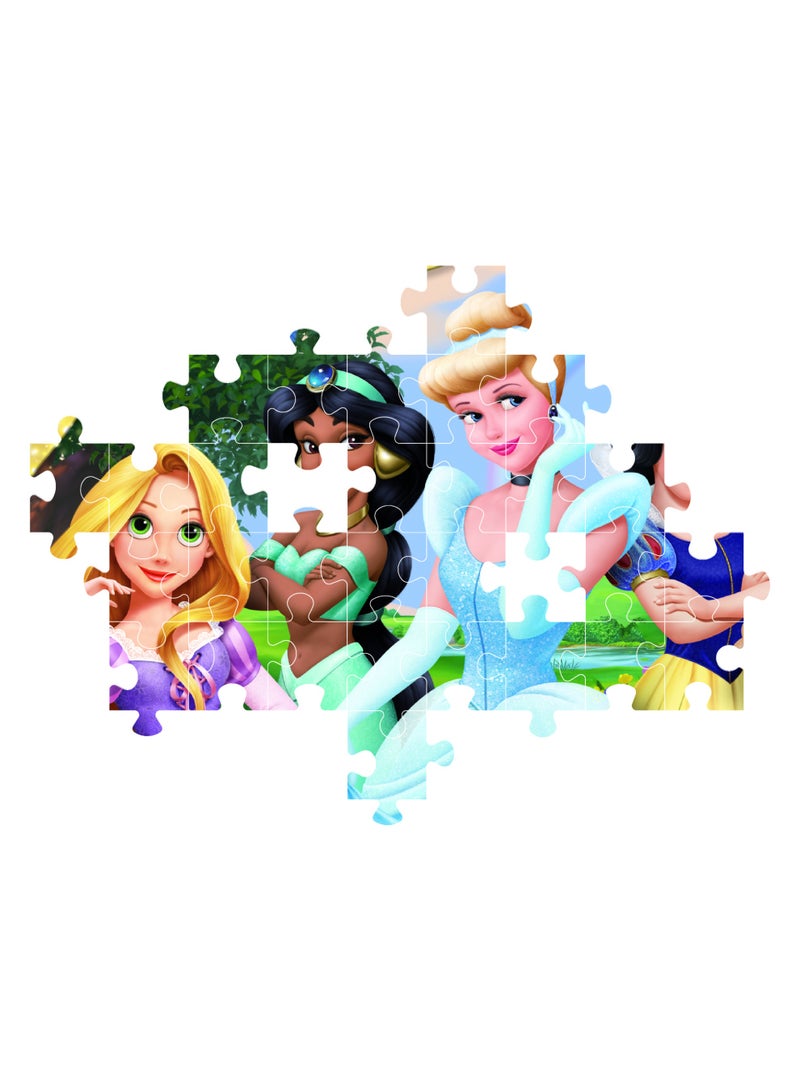 Clementoni Puzzle Disney Princess Enchanting 104-Pieces | Jigsaw Puzzle | Children's Puzzle | Preschool Learning Toys | Develops Problem Solving Skills | Made in Italy - Image 2