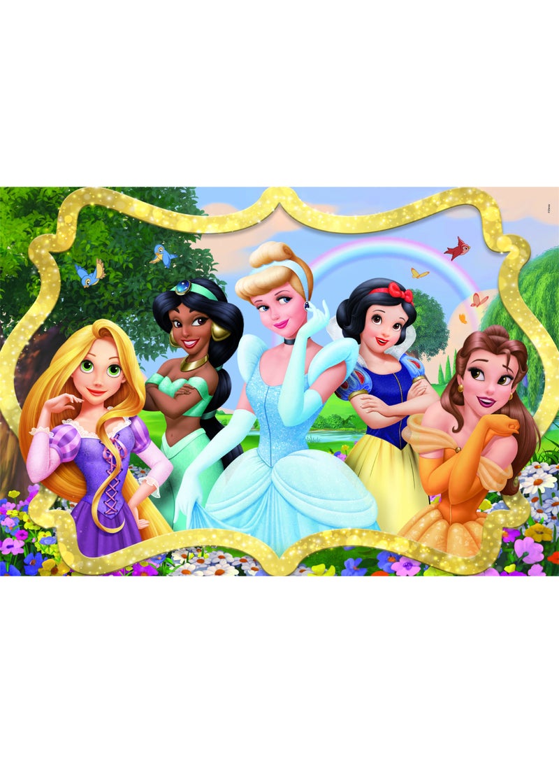 Clementoni Puzzle Disney Princess Enchanting 104-Pieces | Jigsaw Puzzle | Children's Puzzle | Preschool Learning Toys | Develops Problem Solving Skills | Made in Italy - Image 3
