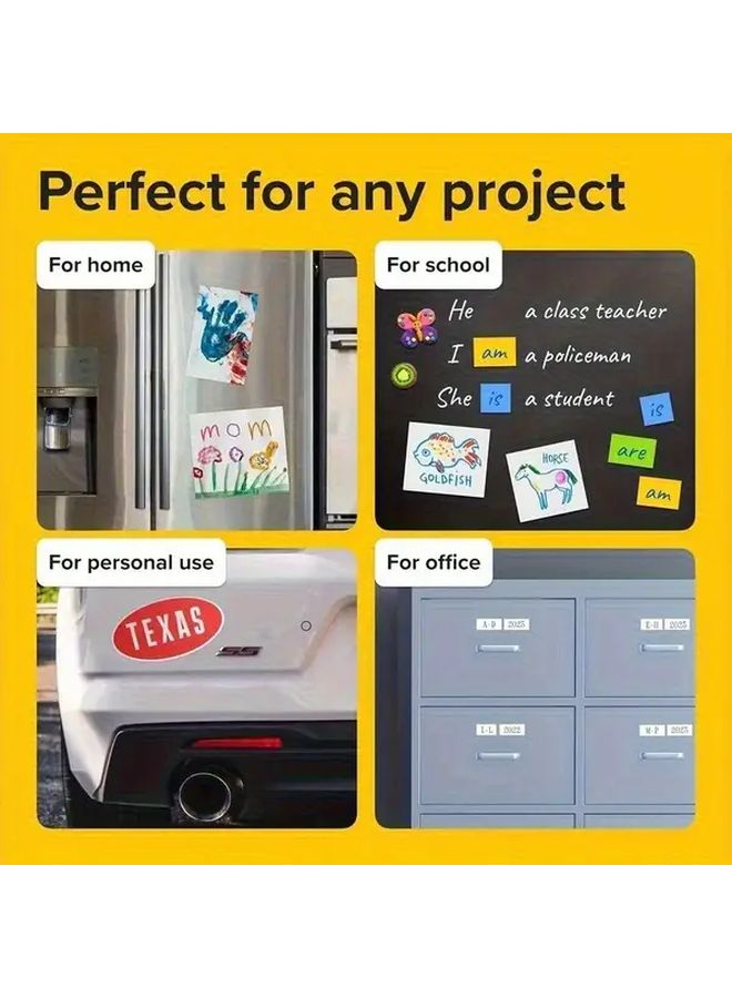 Strong Adhesive Magnetic Dots 60pcs Easy Peel Stick Multi Surface Home Office - Image 5