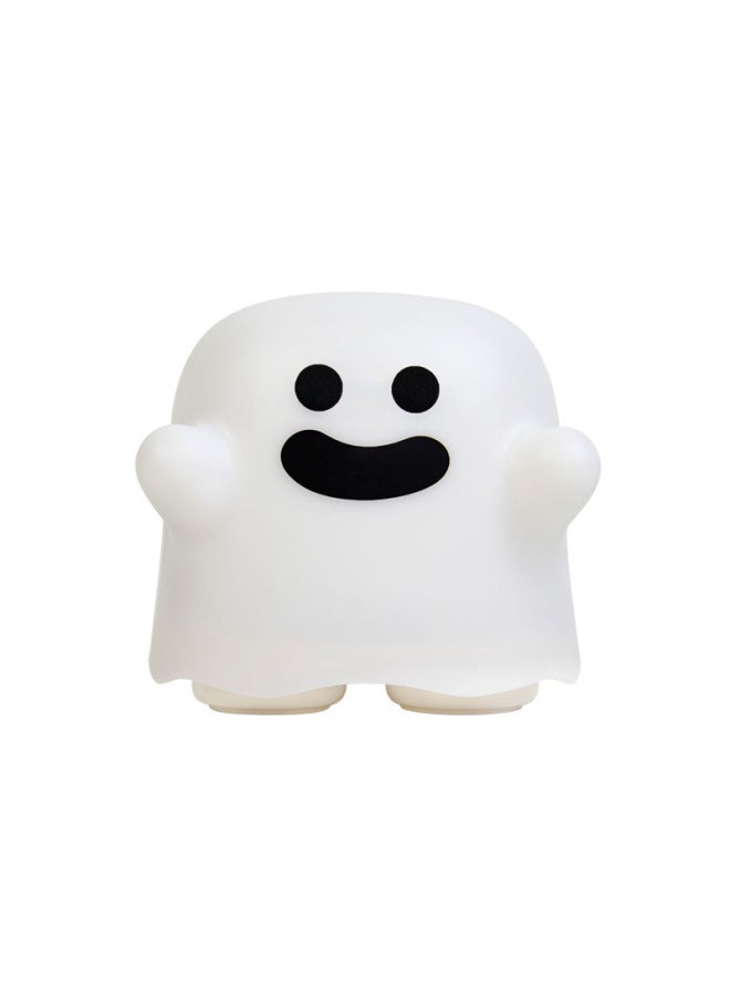 Loquat Ghost Night Light Charging Pat Light Timing Smart Sleeping Light Funny Atmosphere Light Decorative Table Lamp Home-Color:Haha Style 5w - Image 1