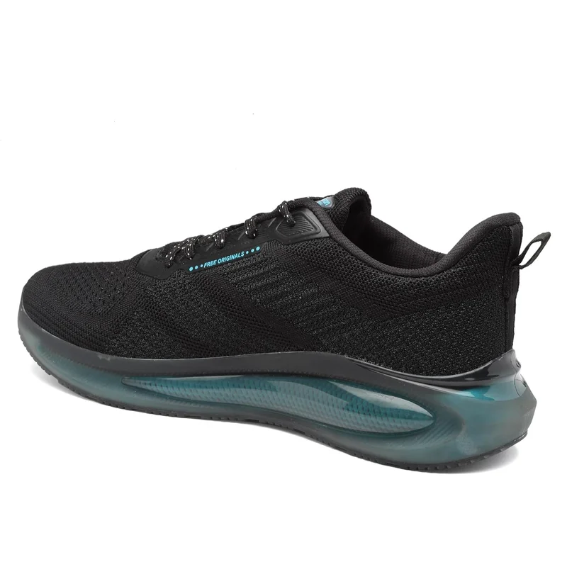 أسيان Black Firozi Running Shoes for Men and Boys