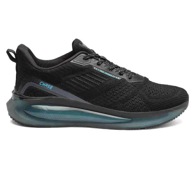 أسيان Black Firozi Running Shoes for Men and Boys