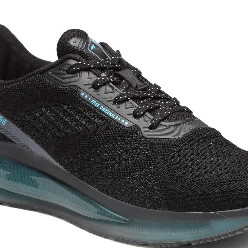 أسيان Black Firozi Running Shoes for Men and Boys