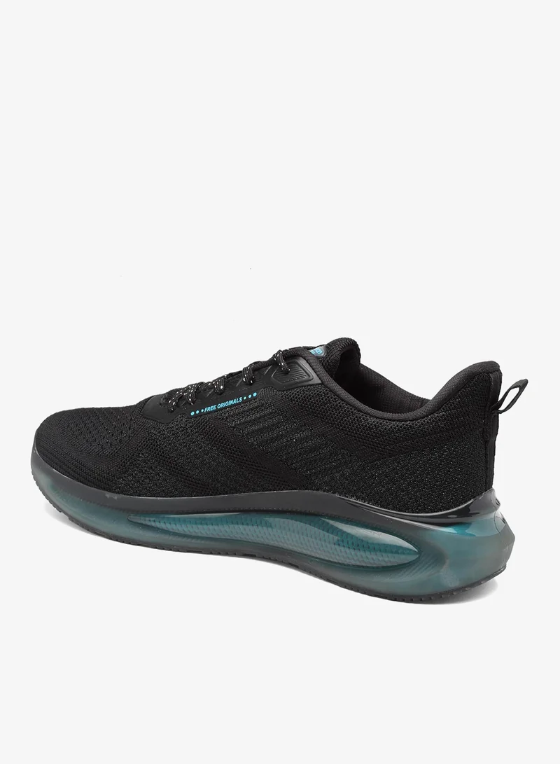 Asian  Black Firozi Running Shoes for Men and Boys for Men | Best Price UAE