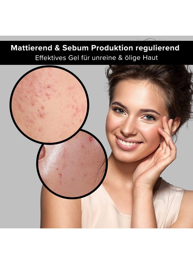 مستحضرات تجميل راو جل الوجه المتوازن والمُطفي من RAU مع BHA (2.54 أونصة سائلة) - للبشرة الدهنية وغير النقية - جل للوجه مع حمض الساليسيليك BHA - ضد البثور والرؤوس السوداء - عناية ليلية ضد حب الشباب  - Image 2