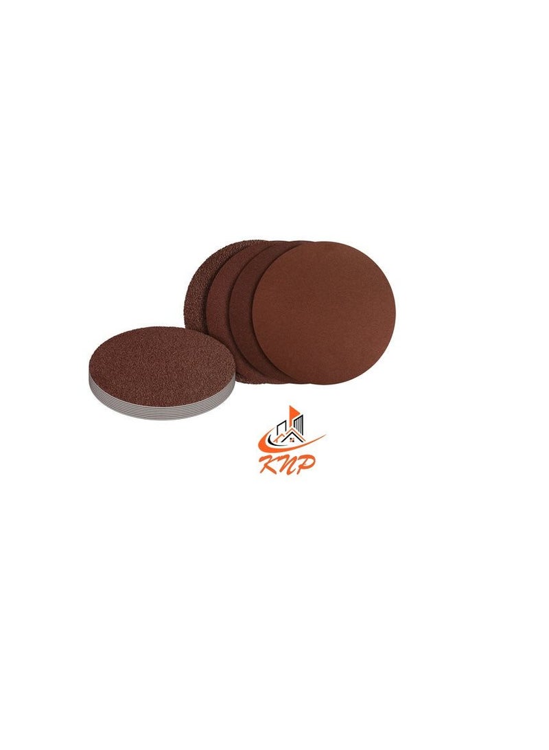 KNP Velcro Sanding Disc 150mm - 5pcs 60G - Image 1