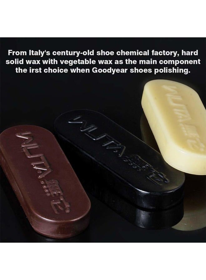 WUTA Professinal Leather Edge Sealing Wax Shoes Polishing Wax Firm Mill Edge Wax DIY Leather Burnishing Leather Working Tools,1pcs Yellow - Image 2