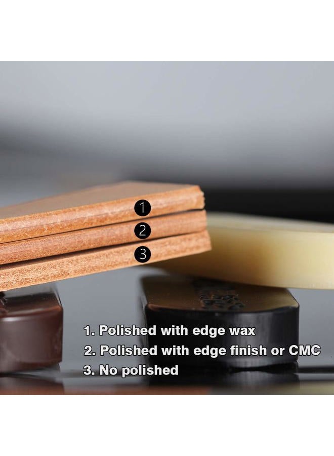 WUTA Professinal Leather Edge Sealing Wax Shoes Polishing Wax Firm Mill Edge Wax DIY Leather Burnishing Leather Working Tools,1pcs Yellow - Image 3
