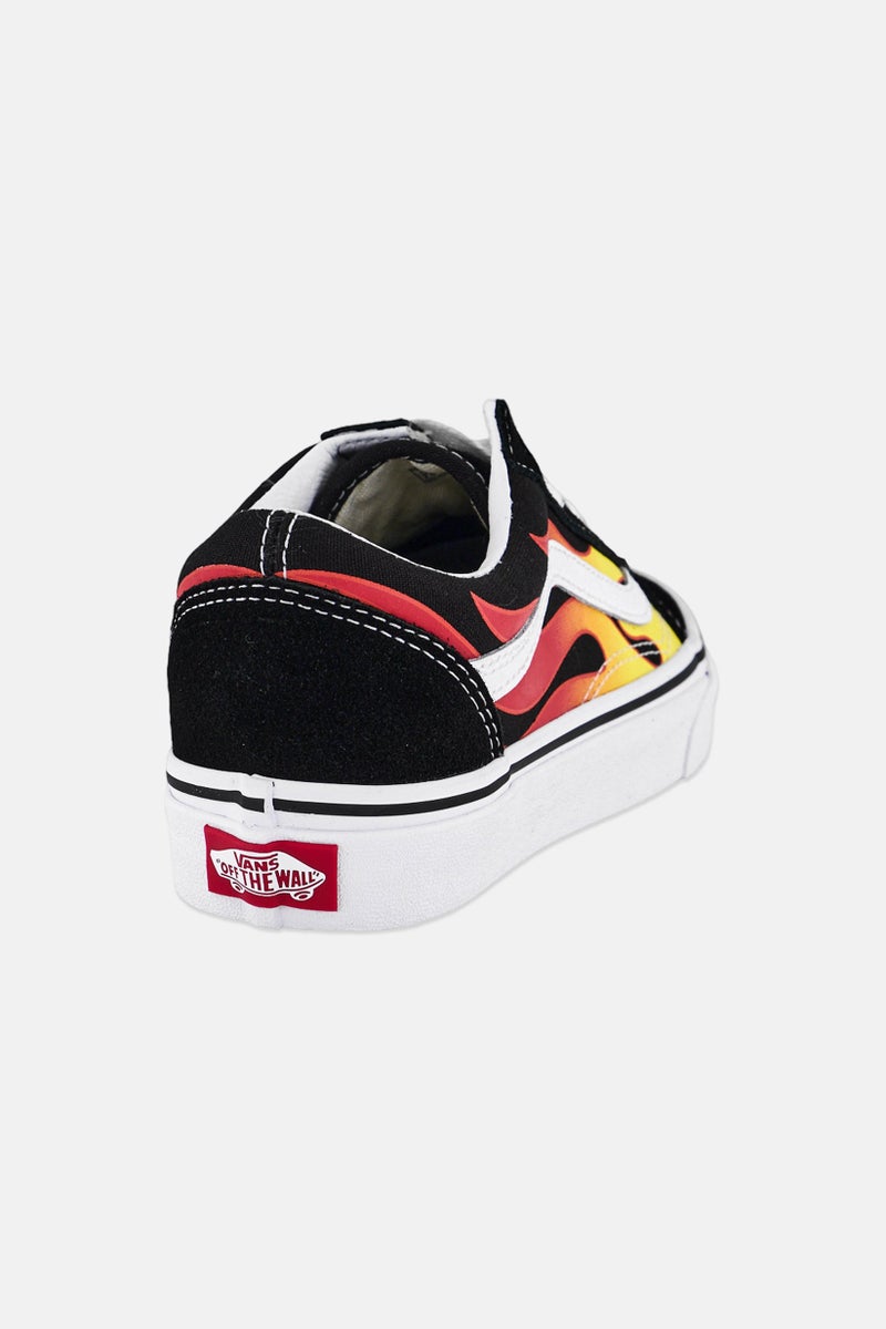 VANS Women Old Skool Lace Up Skateboarding Shoes, Multicolor - Image 3