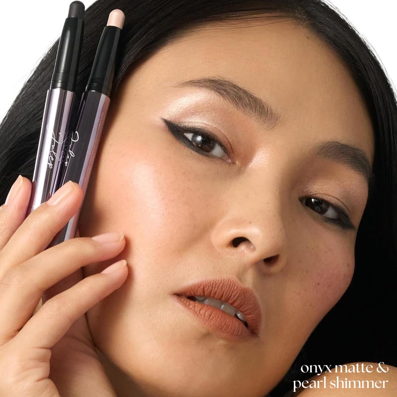 Julep Eyeshadow 101 Cream-to-Powder Waterproof Shadow Stick â€“ Pearl Shimmer â€“ Long-Lasting, Crease-Proof, Light Golden-Beige Shimmer Cream Eyeshadow with Built-in Smudger - Image 3