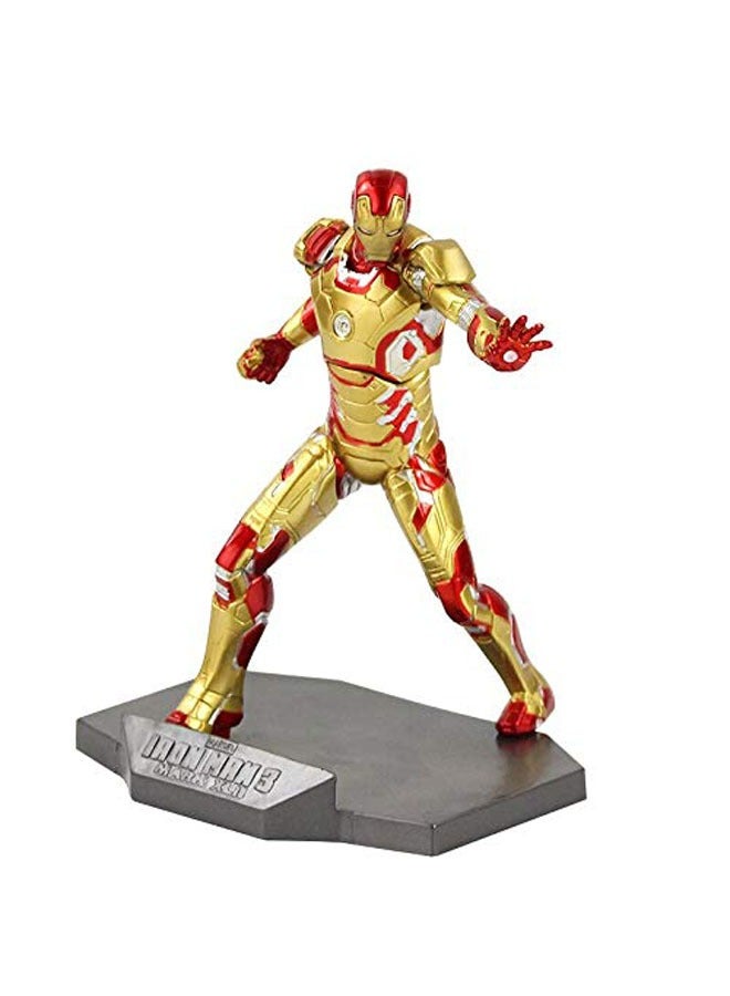 عام قمر تمثال من آيرون مان في حجمة الـ1/10 من المصنع البرازيلي، من المسلسل 3 MK42، يأتي في صندوق، وهو أداة سهلة الاستخدام كزينة وديكور، وقد يُكون هدية مميزة لمحبي الأكشن. - Image 1