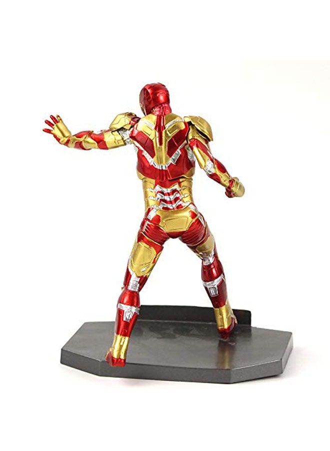 عام قمر تمثال من آيرون مان في حجمة الـ1/10 من المصنع البرازيلي، من المسلسل 3 MK42، يأتي في صندوق، وهو أداة سهلة الاستخدام كزينة وديكور، وقد يُكون هدية مميزة لمحبي الأكشن. - Image 3