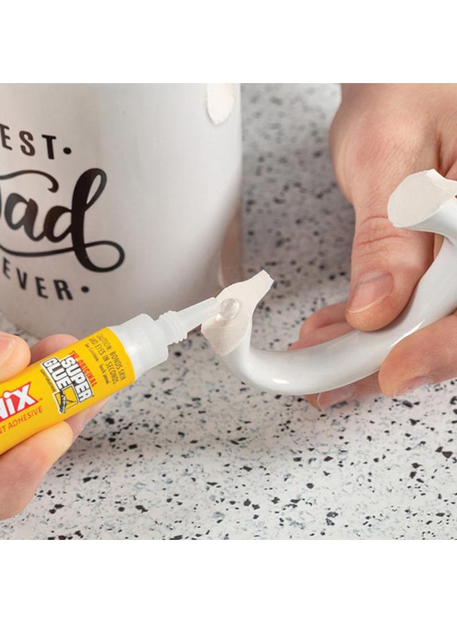 سوبر جلو غراء جل لاصق فوري عالمي من سوبر يونيكس إكستريم باور شفاف 3 جرام 11710504 - Image 2