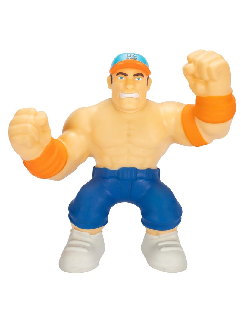 Heroes Goo Jit Zu John Cena Action Figure | Stretchy Hero Pack | Superstar Collectible Toy  - Image 1