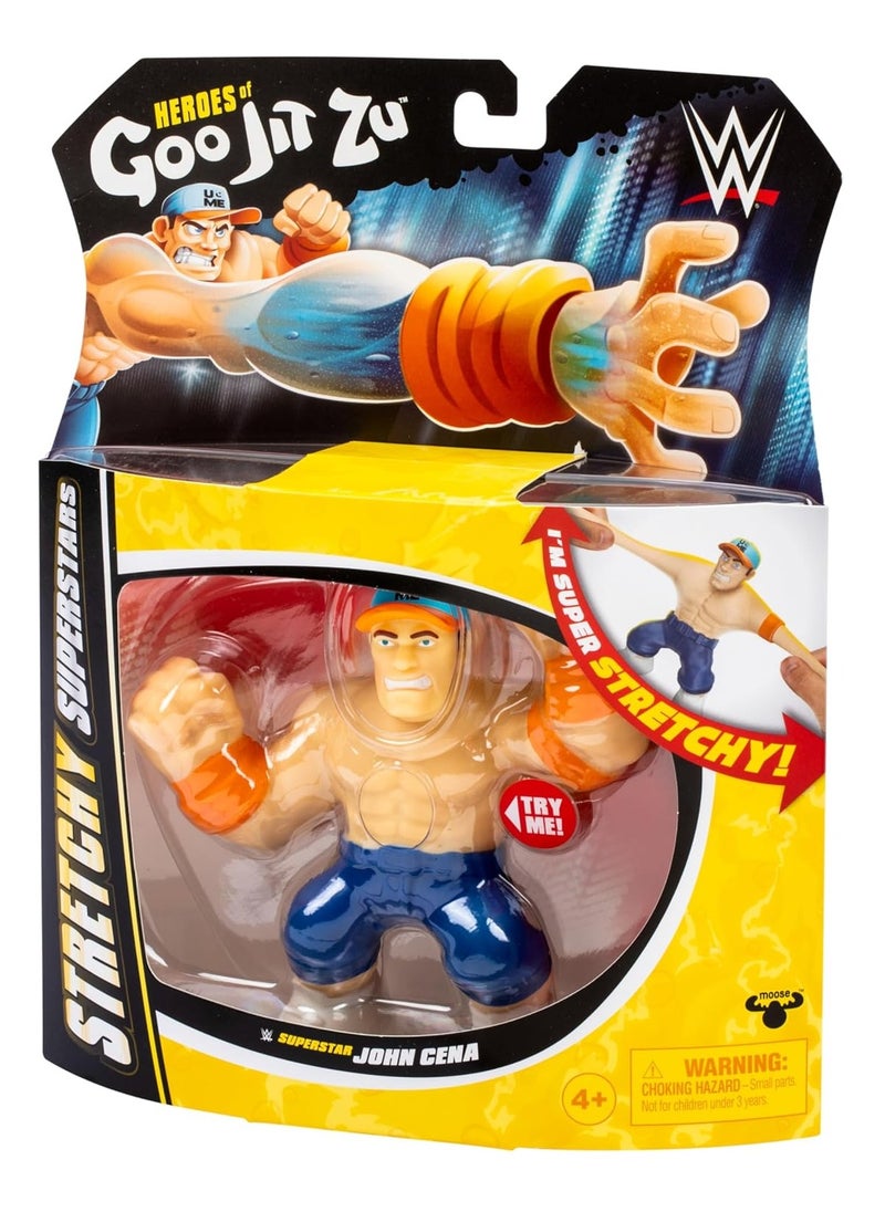 Heroes - Goo Jit Zu John Cena Action Figure | Stretchy Hero Pack | Superstar Collectible Toy - Image 1