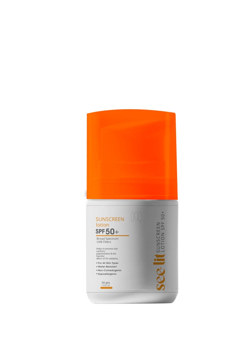 MEDINZA See-lit Sunscreen Lotion spf 50+  - Image 1