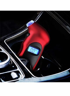 Excefore Digital Tyre Pressure Gauge Accurate 150 PSI 4 Ranges with Backlight LCD Display and Non Slip Grip Tyre Pressure Checker for Cars Bikes Motorcycles (Not compatible with Presta valves)  - Image 3