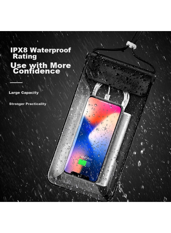 Badigao Waterproof Phone Case, Touchscreen Compatible, Swimming And Rafting Equipment, Sealed Diving Pouch, Specially Designed For Food Delivery Riders, Waterproof Phone Sleeve - Image 2