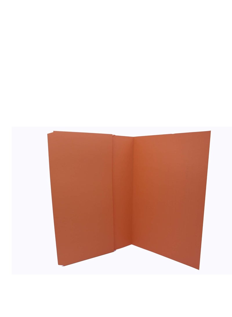 MODEST 300GSM F4 Document Wallet Folder Full Flap/Cover (Orange, MS332) -50 Pieces - Image 3