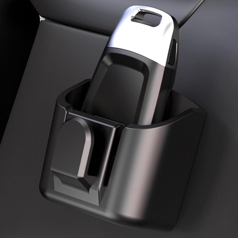 Dashboard Tray - Space-Saving Reusable Adhesive Key Storage | Car Storage Box - for Small Items Seat Door Console Women Men - Image 3