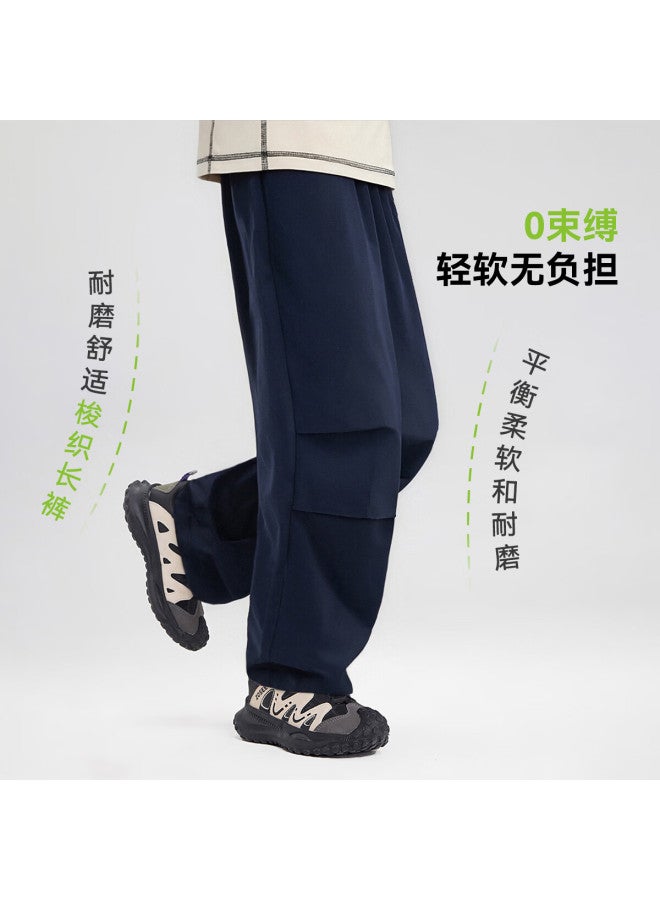 Snoopy Boys' Pants Children's Long Pants Youth Sports Casual Pants Spring Outdoor Sports Dark Blue 160