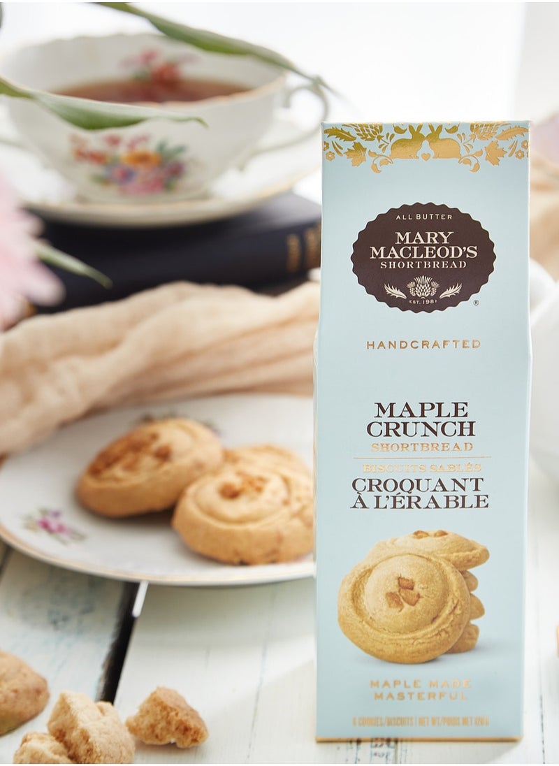 Mary Macleod's Shortbread All-Butter Maple Crunch Shortbread Cookies 120gm  - Image 3