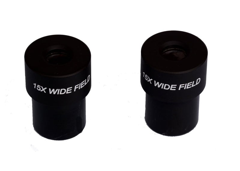 ESAW 15X WF WIDEFIELD Microscope Eyepiece, 23MM Dia, FITS Almost All Microscopes, Anti-Fungal Anti-Reflection Coated - Image 2