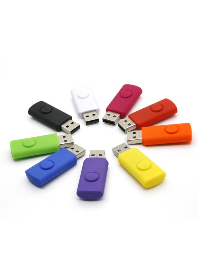 Colored Plastic 128m 4/8/16g 32g High-speed USB Mobile Computer Car Small Capacity Mixed Batch-Capacity:32GB  - Image 4