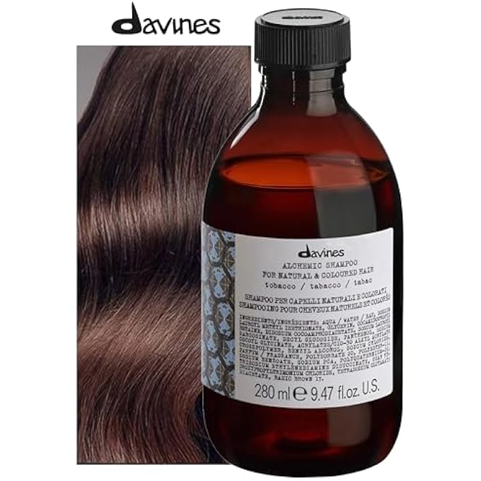 Davines ALCHEMIC SHAMPOO TOBACCO, 9.46 FL. OZ. - Image 3