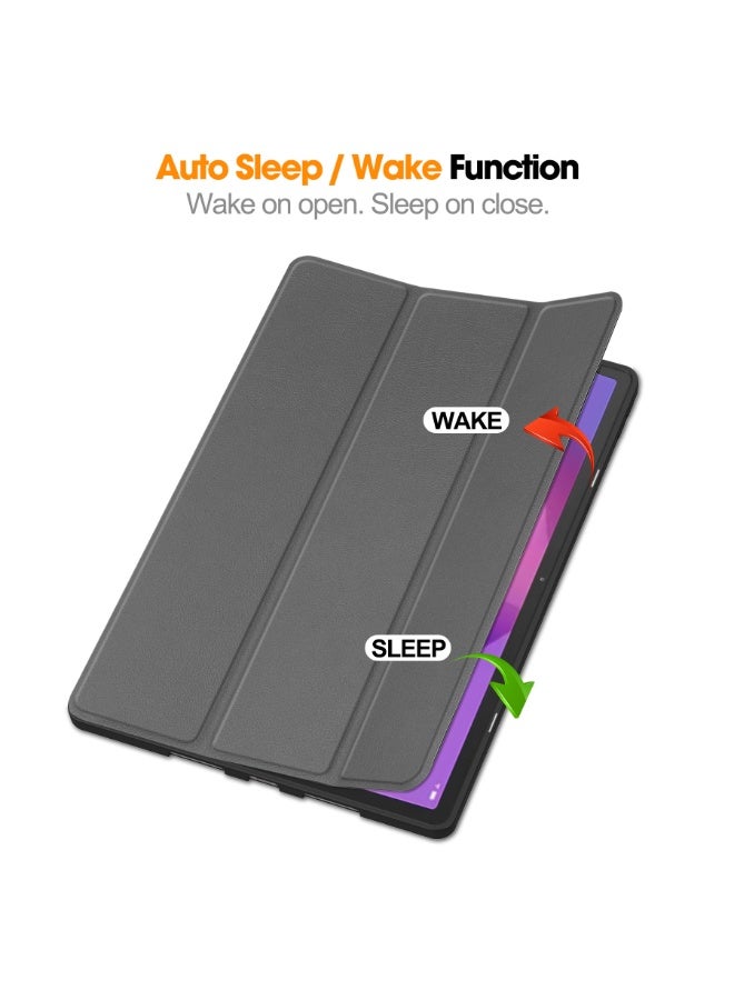 Case for Lenovo Idea Tab Pro 12.7-inch (2025) TB373FU Smart Tablet Case Built-in Pen Slot, Lightweight Tri-Fold PU Leather Case Protective Cover with Auto Wake/Sleep - Image 2