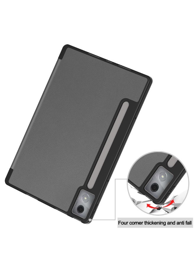 Case for Lenovo Idea Tab Pro 12.7-inch (2025) TB373FU Smart Tablet Case Built-in Pen Slot, Lightweight Tri-Fold PU Leather Case Protective Cover with Auto Wake/Sleep - Image 3