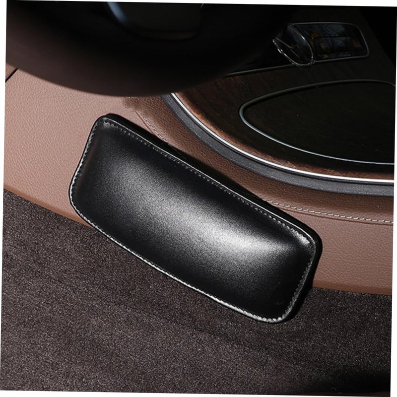 Car Knee Pillow and Elbow Support Cushion Set Black Soft Arm Rest Pads for Door Armrest and Thigh Comfort - Image 5