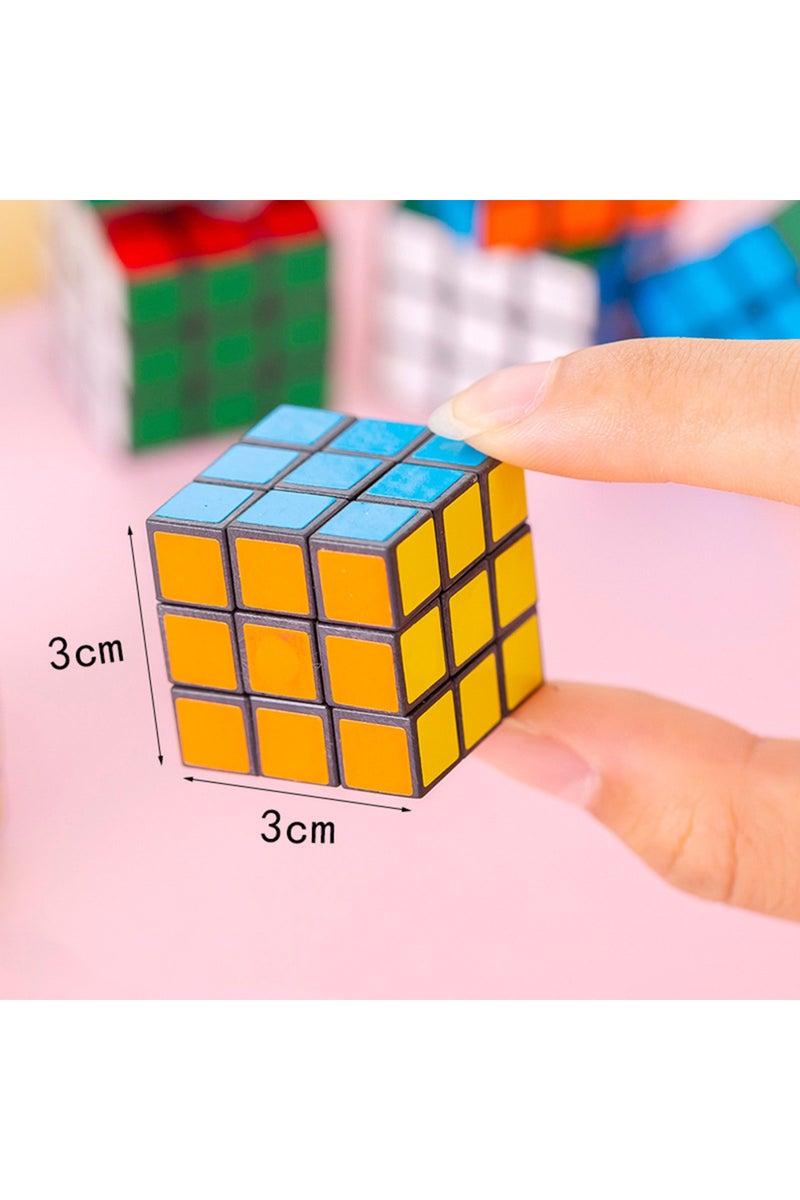 erorex 12PCS 12Pcs Mini 3cm Magic Cube Children Educational Toys Kindergarten Prize Kids Birthday Party Fav - Image 3