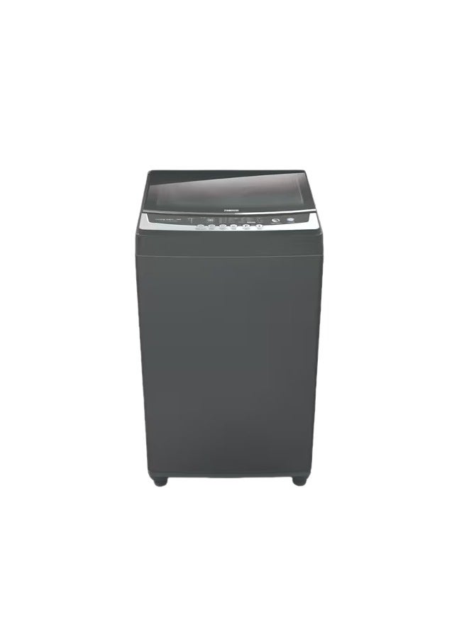 ZANUSSI Zanussi Top Load Washing Machine, 8 Kg, Dark Grey - ZWT80700D  - Image 1