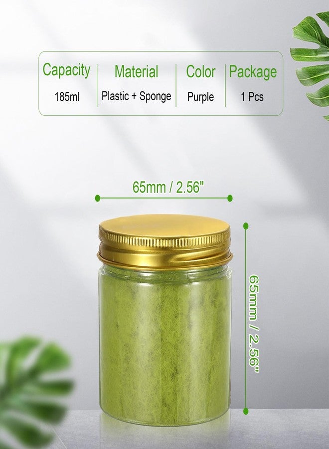 CoCud Model Grass Terrain Powder, 185ml Capacity, Fake Miniature Flower Grass Tree 5mm Nylon Light Green - (Applications: DIY Dollhouse Fairy Garden Model Railway Landscape) - Image 2